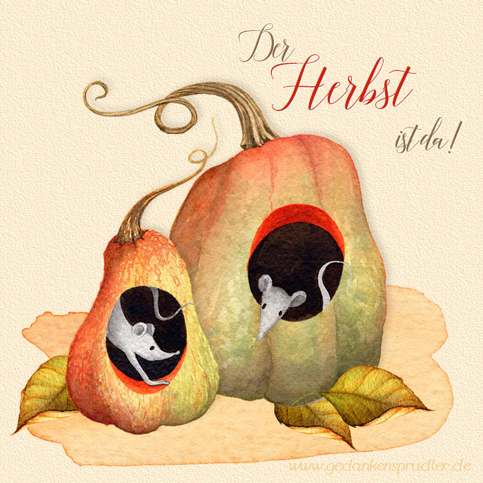 der Herbst ist da