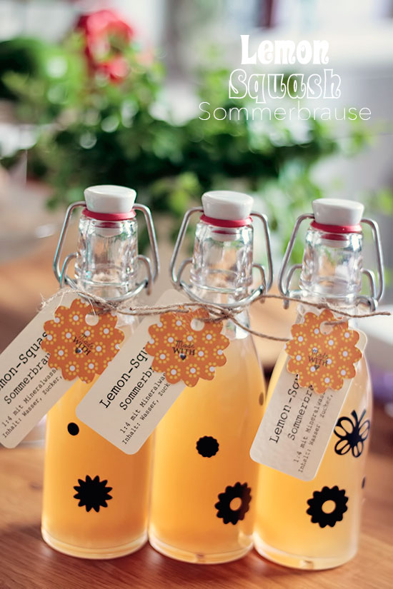 Zitronenbrause - Lemon Squash Zitronenbrause - Lemon Squash
