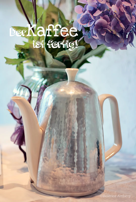 Der Kaffee ist fertig Kaffee